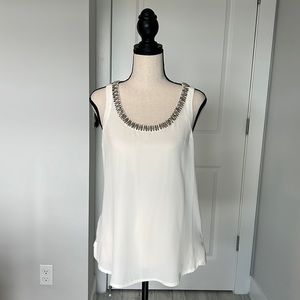 Express Racerback Jeweled Tank, Size S